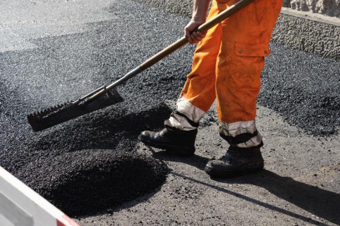 stationnement residentiel geotextile